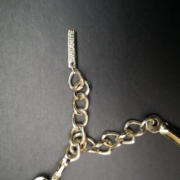 Dynamite Ladies Gold Tone Choker with Knotted Detail in Front - Picture 3 of 4